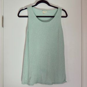 Eileen Fisher Sleeveless Knit Top in Aqua | Petite Small (PS)